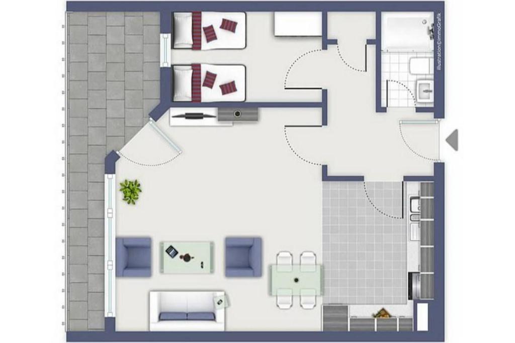 Strandhotel Wohnung 43 داهم المظهر الخارجي الصورة